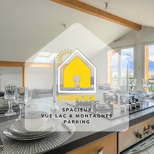 Appartement & Panorama Annecy -parking & Terrasse